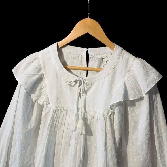 Cleobella Lina Top Ivory GOTS cottagecore Nwt Size XS - Picture 3 of 11